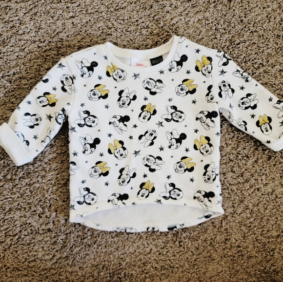 Disney Junior Minnie Mouse High Low Sweater